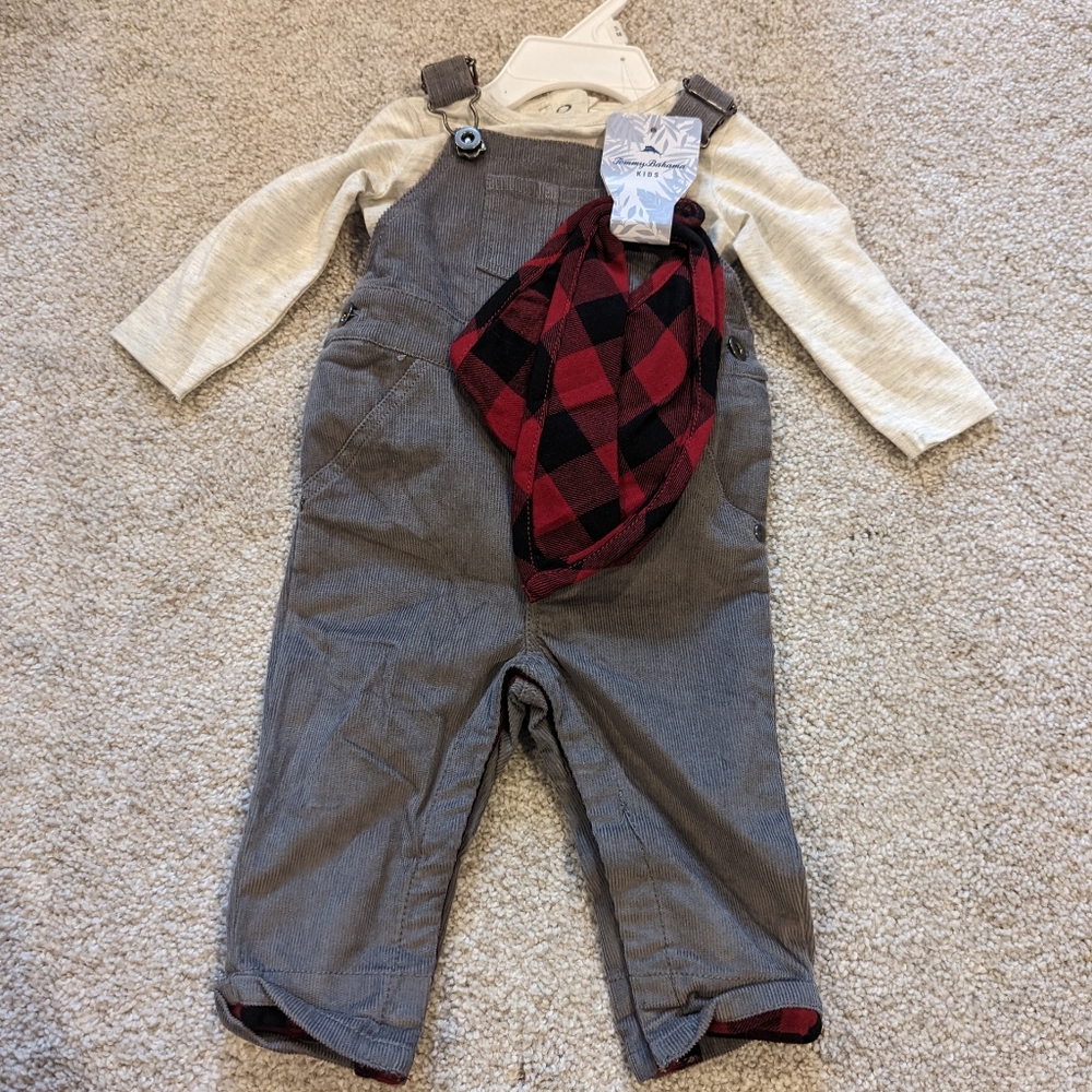 0-3 months tommy Bahama baby outfit